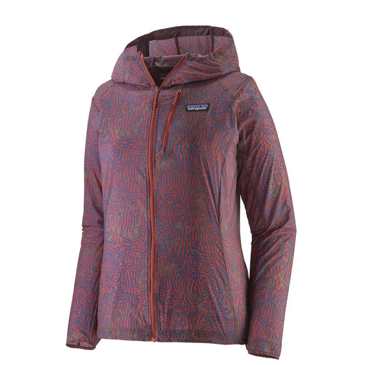 Patagonia Womens Houdini Jacket Sea Run Potters Red - The Sporting Lodge