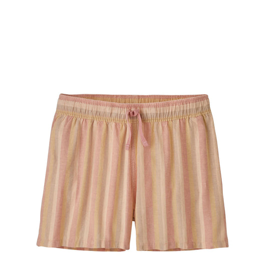 Patagonia Womens Island Hemp Baggies Shorts 3 inch Cali Stripe / Sunfade Pink - The Sporting Lodge