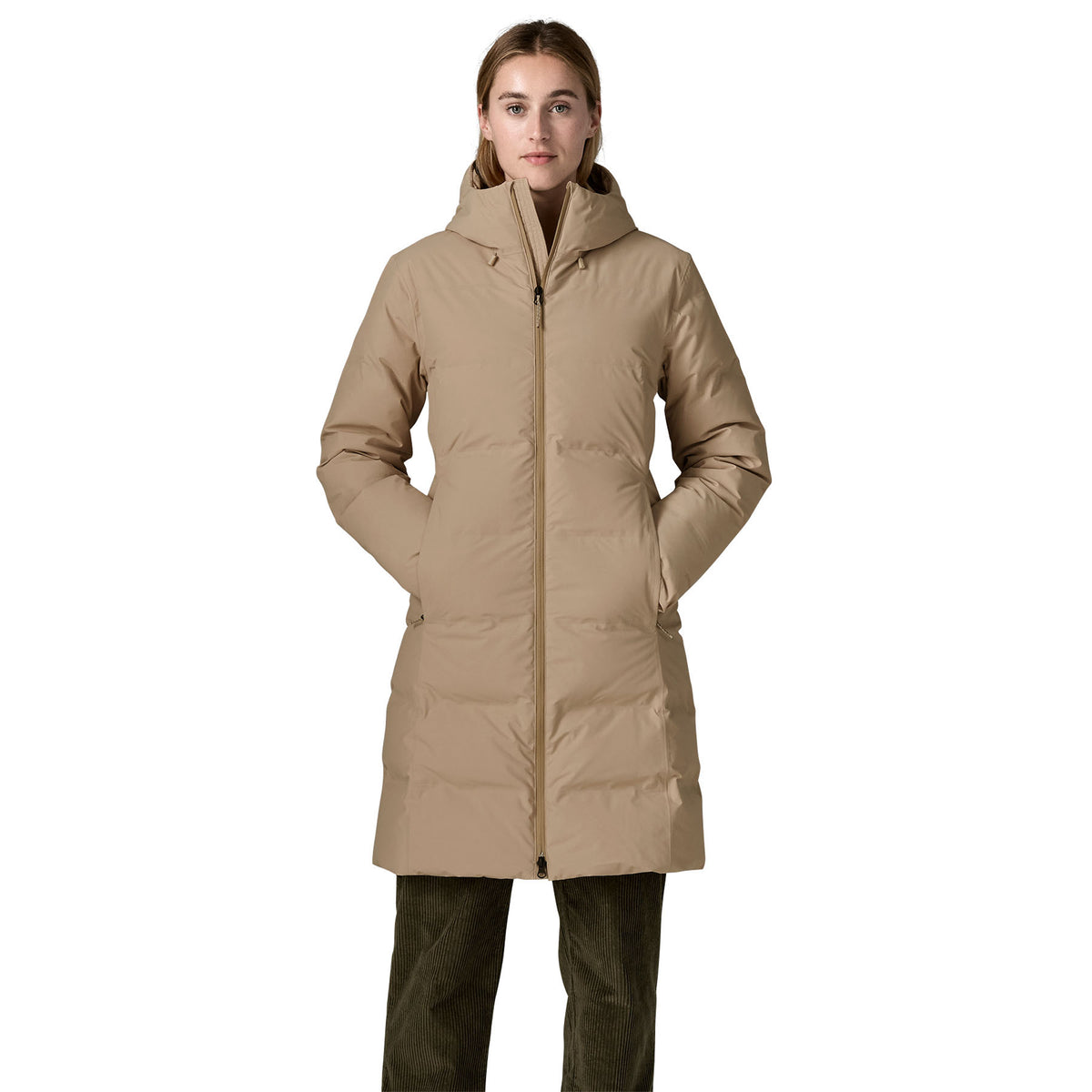 Patagonia Womens Jackson Glacier Parka Oar Tan