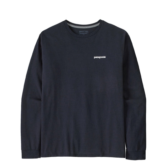Patagonia L/S P-6 Logo Responsibili-Tee New Navy