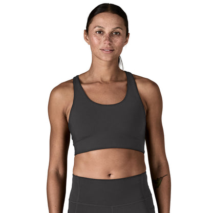 Patagonia Womens Maipo Mid Impact Bra Black