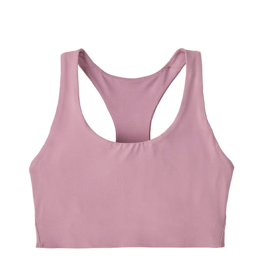 Patagonia Womens Maipo Mid Impact Bra Light Violet