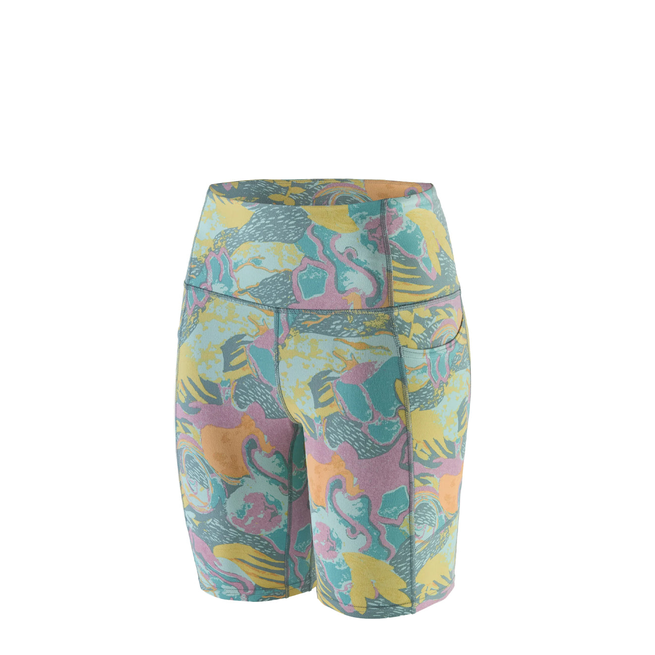 Patagonia Womens Maipo Shorts 8 in. Moon Tripper Blue Sage