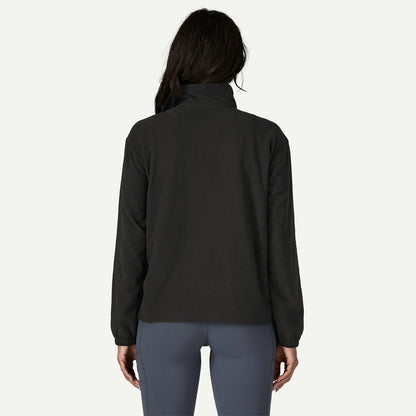 Patagonia Womens Micro D 1/2 Zip Fleece Pullover Thin Ice