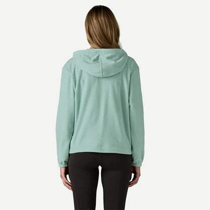 Patagonia Womens Micro D Fleece Hoody Virtually Blue