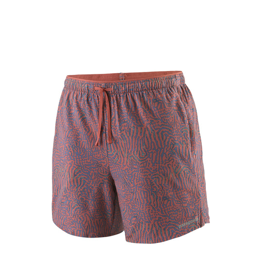 Patagonia Womens Multi Trails Shorts 5 1/2" Sea Run Potters Red