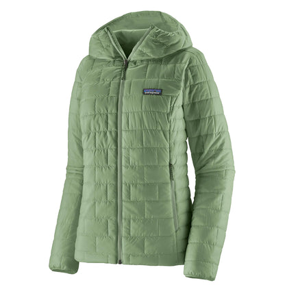Patagonia Womens Nano Puff Hoody Ellwood Green