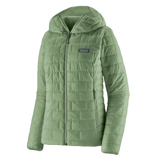 Patagonia Womens Nano Puff Hoody Ellwood Green