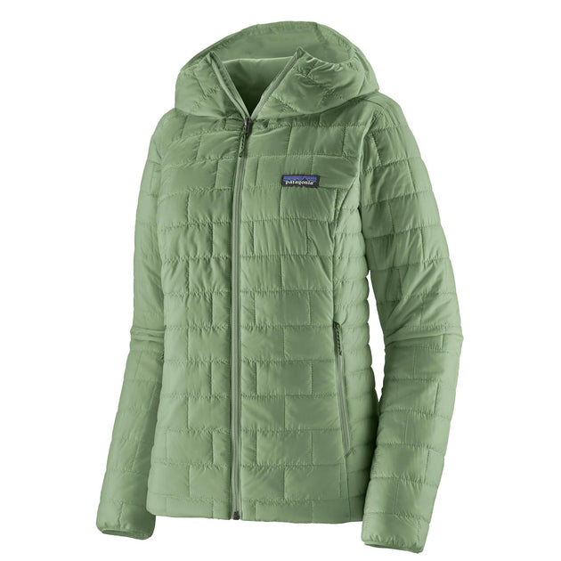 Patagonia Womens Nano Puff Hoody Ellwood Green – The Sporting Lodge