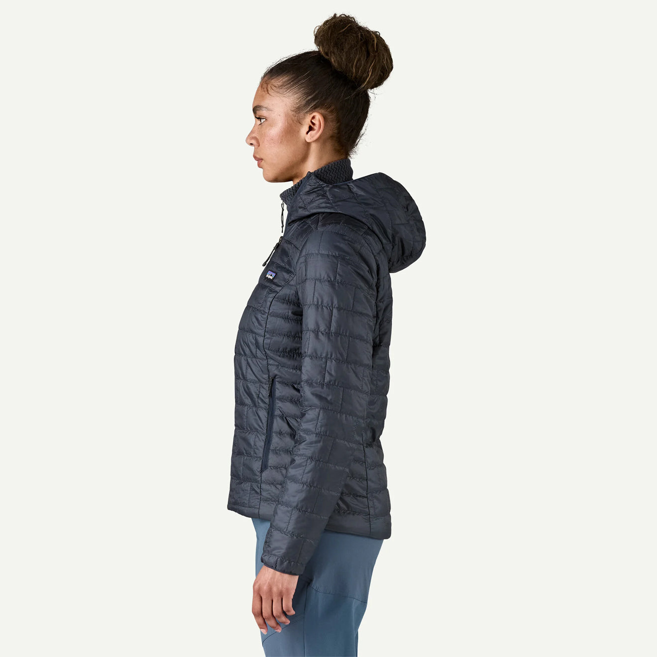 Patagonia Womens Nano Puff Hoody Smolder Blue