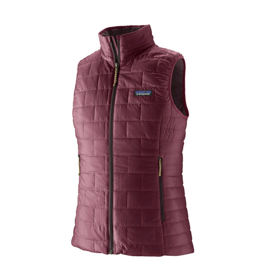 Patagonia Womens Nano Puff Vest Berry Fig