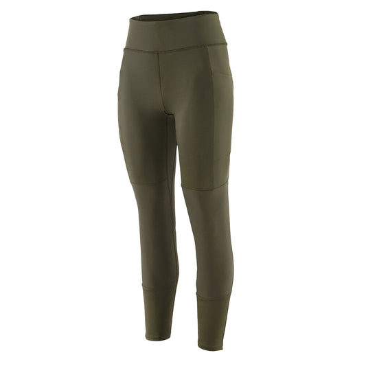 Patagonia Womens Pack Out Hike Tights Pine Needle Green - The Sporting Lodge