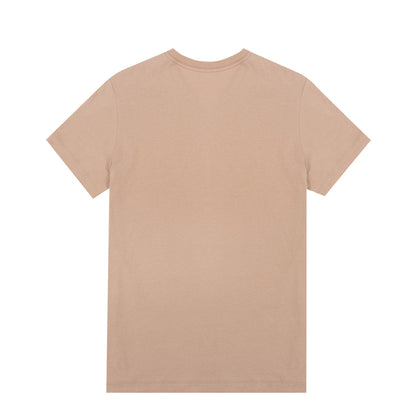 Patagonia Womens Pastel P-6 Logo Organic Crew T-Shirt Pamp Tan