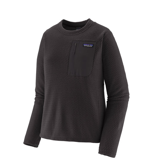 Patagonia Womens R1 Air Fleece Crewneck Black
