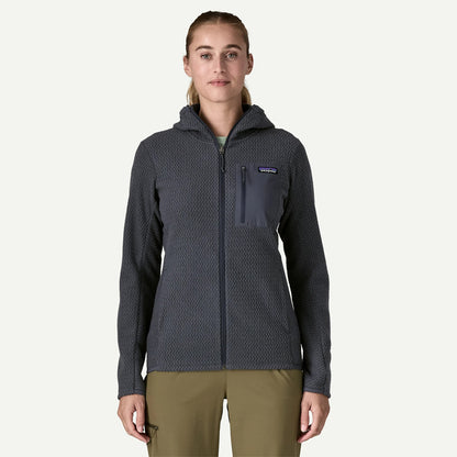 Patagonia Womens R1 Air Fleece Full-Zip Hoody Smolder Blue