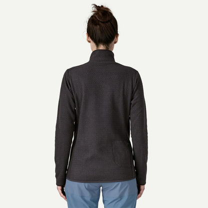 Patagonia Womens R1 Air Fleece Zip-Neck Black