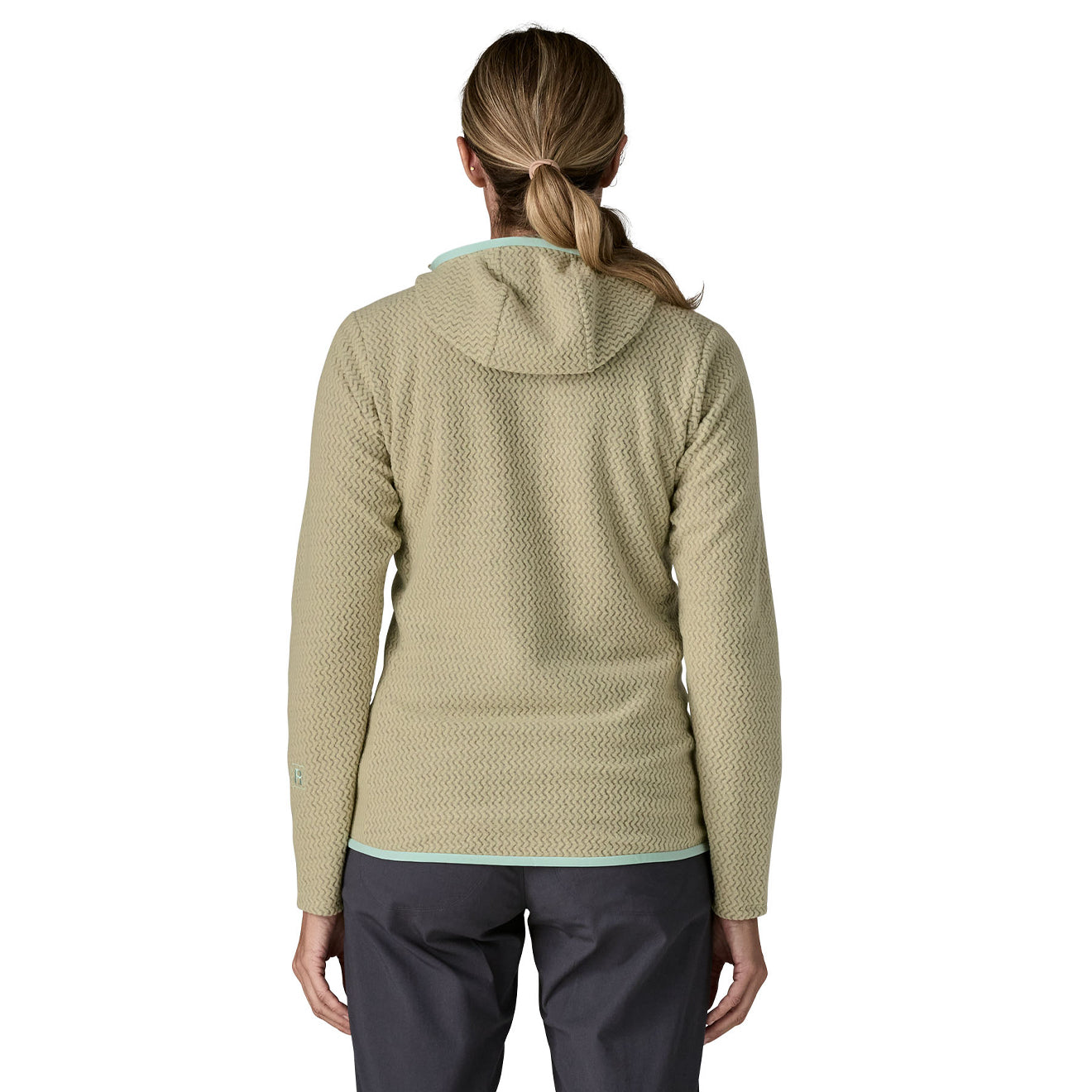 Patagonia Womens R1 Air Full-Zip Hoody Weathered Stone - The Sporting Lodge