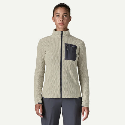 Patagonia Womens R1 Air Jacket Wool White - The Sporting Lodge