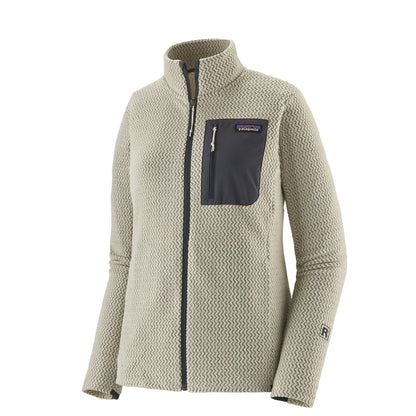 Patagonia Womens R1 Air Jacket Wool White - The Sporting Lodge
