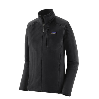 Patagonia Womens R1 Jacket Black - The Sporting Lodge