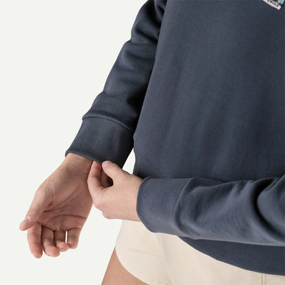 Patagonia Womens Regenerative Organic Certified Cotton Essential Hoody Wool White