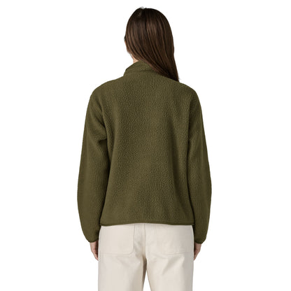 Patagonia Womens Retro Pile Fleece Jacket Basin Green