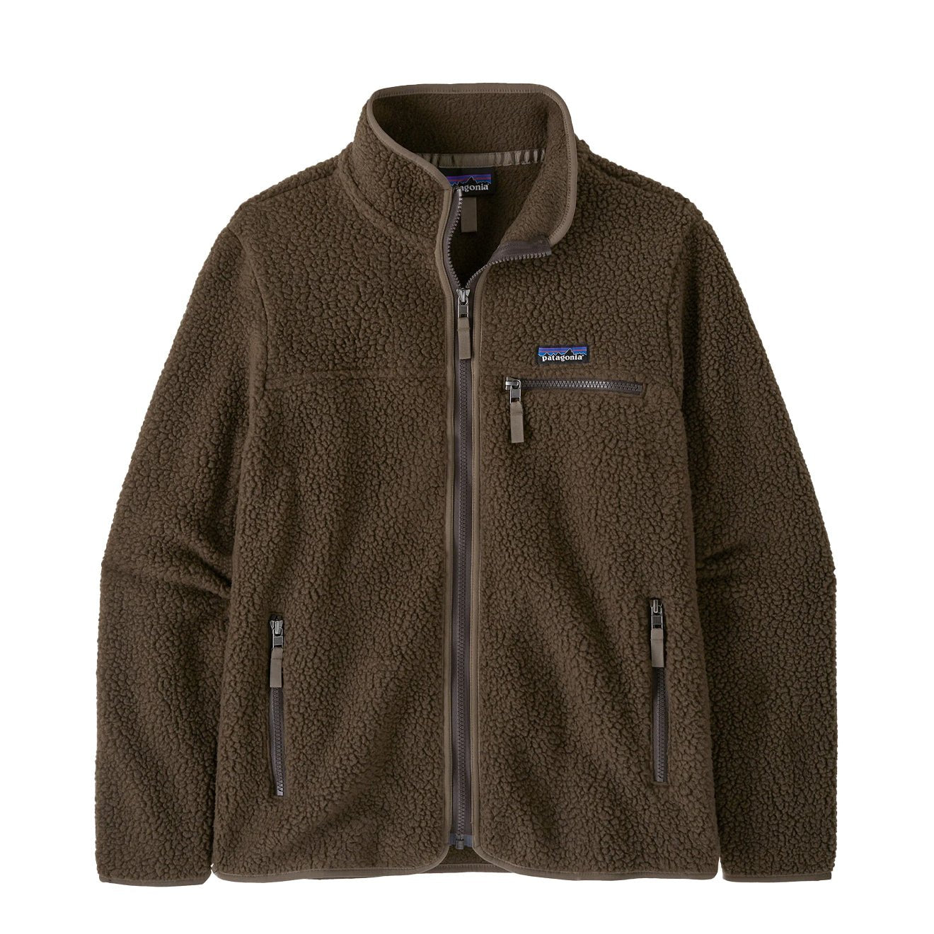 Patagonia Womens Retro Pile Fleece Jacket Otter Brown – The