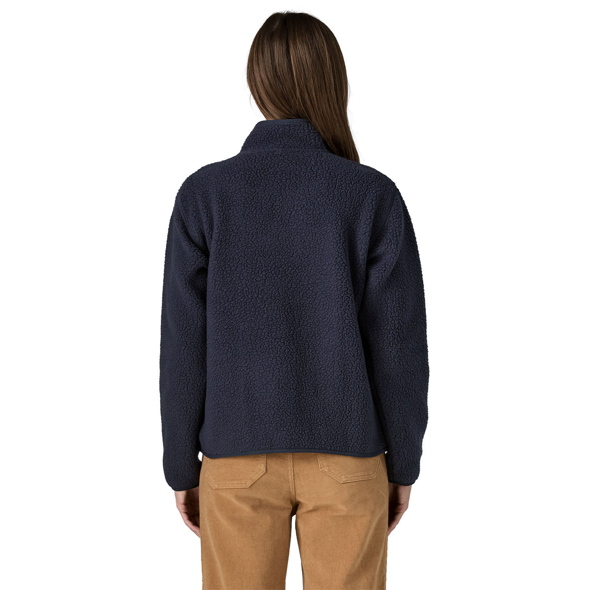 Patagonia Womens Retro Pile Fleece Jacket Sunken Blue
