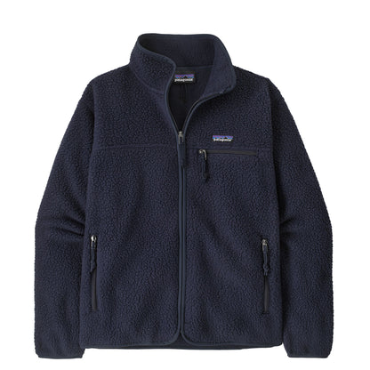 Patagonia Womens Retro Pile Fleece Jacket Sunken Blue