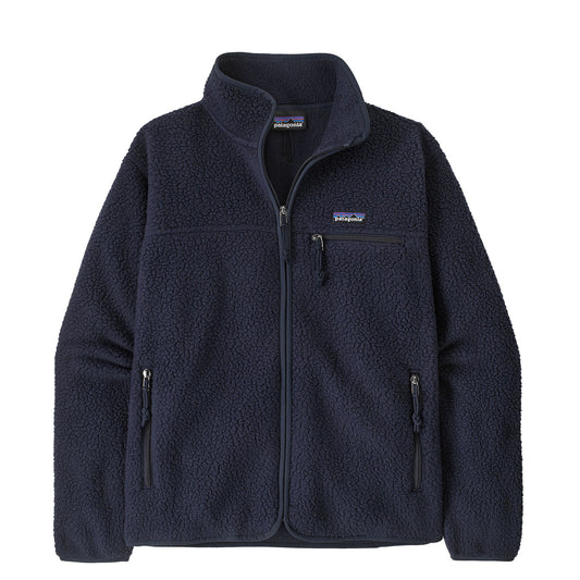 Patagonia Womens Retro Pile Fleece Jacket Sunken Blue