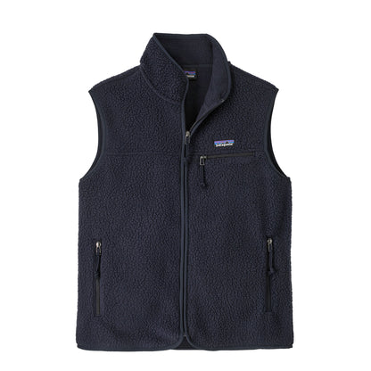 Patagonia Womens Retro Pile Fleece Vest Sunken Blue