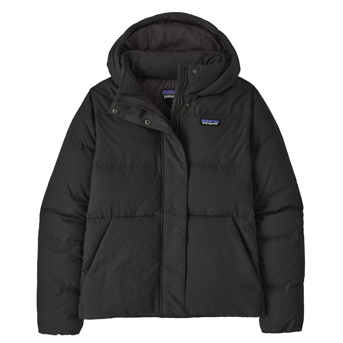 Patagonia Womens Sisar Down Hoody Jacket Black