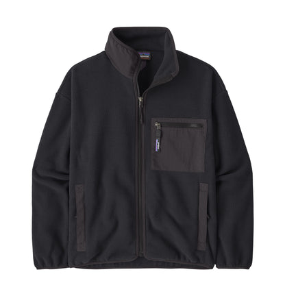 Patagonia Womens Synchilla Fleece Jacket Black Solid