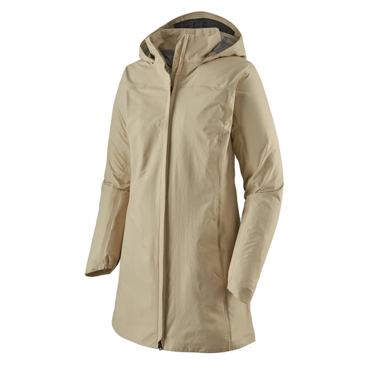 Patagonia Womens Torrentshell 3L City Coat Pumice - L - The Sporting Lodge