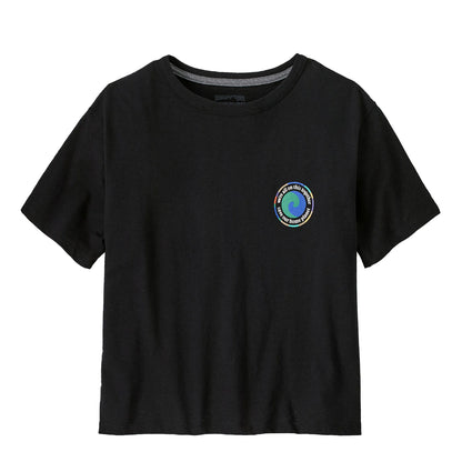 Patagonia Womens Unity Fitz Easy-Cut Responsibili-Tee Ink Black