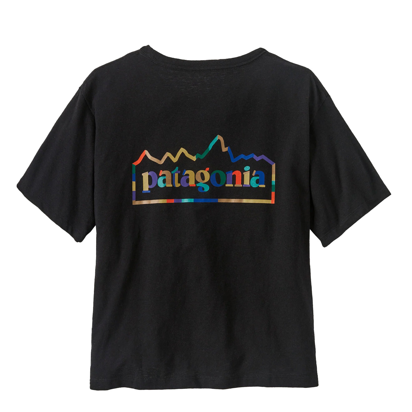 Patagonia Womens Unity Fitz Easy-Cut Responsibili-Tee Ink Black