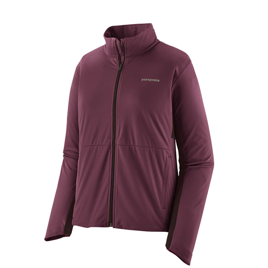 Patagonia Womens Wind Shield Jacket Berry Fig