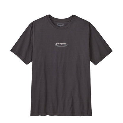 Patagonia '95 Oval Logo T-Shirt Ink Black