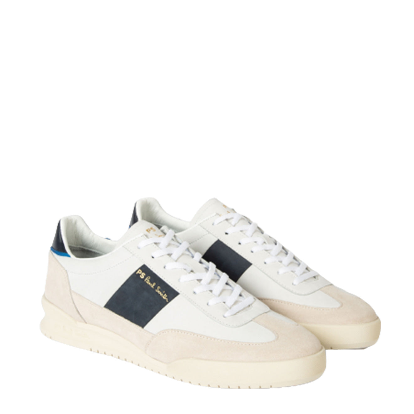 Paul Smith Dover Trainers White - The Sporting Lodge