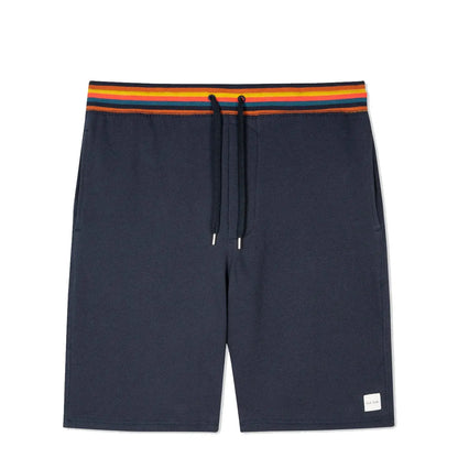 Paul Smith Jersey Cotton Lounge Shorts Inky Blue