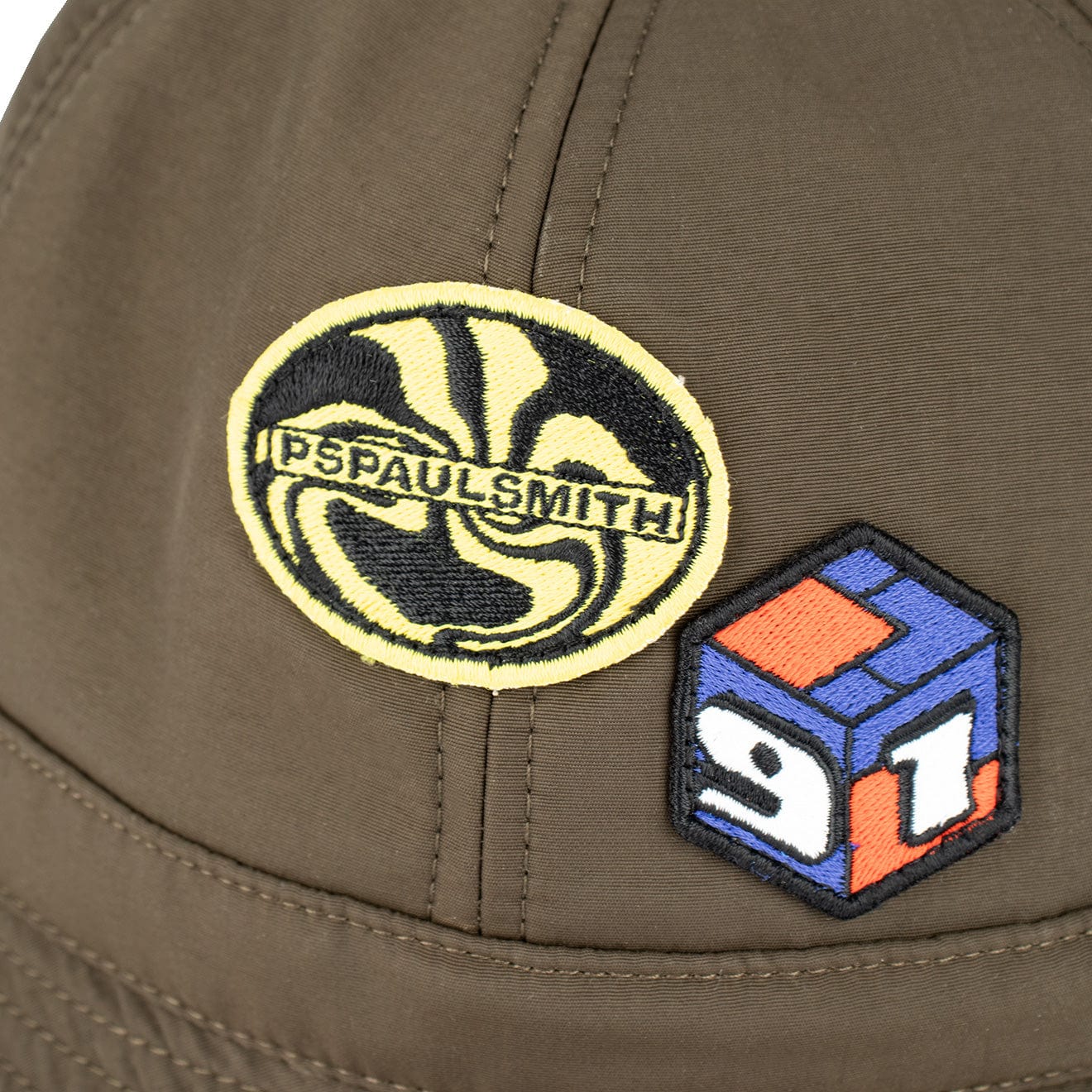 Paul Smith Rave On Bucket Hat Khaki - The Sporting Lodge