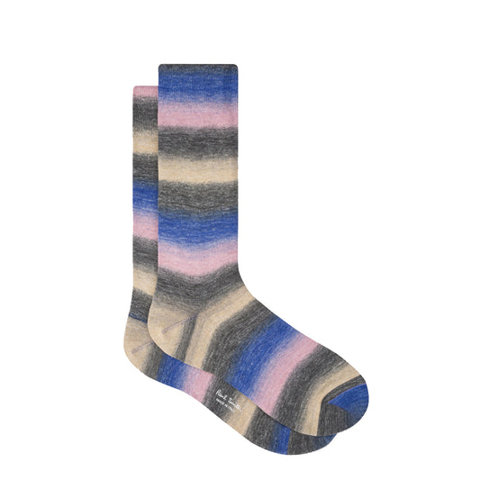 Paul Smith Sock Bespoke Ombre Dark Violet - The Sporting Lodge