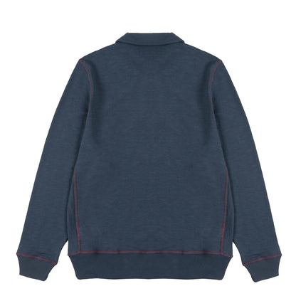 Paul Smith 1/2 Zip Sweatshirt Navy Blue