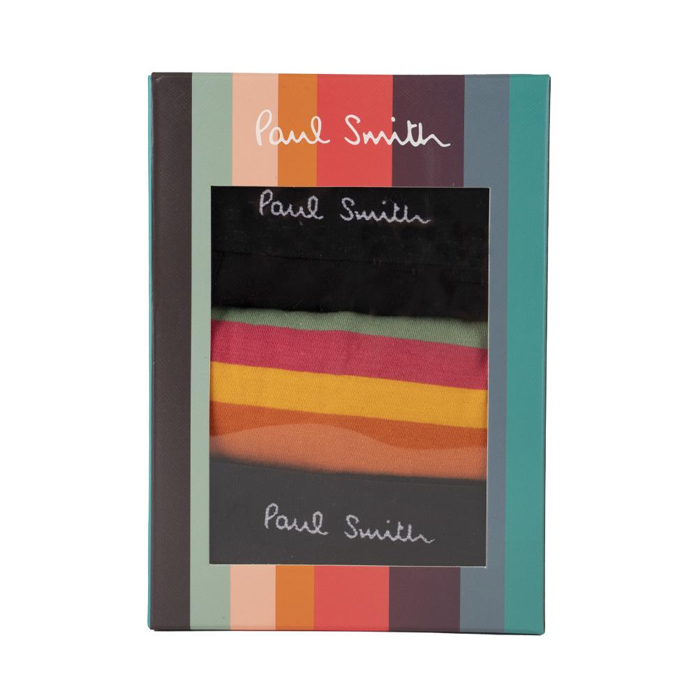 Paul Smith 3 Pack Trunks Black / Mix Multi - The Sporting Lodge