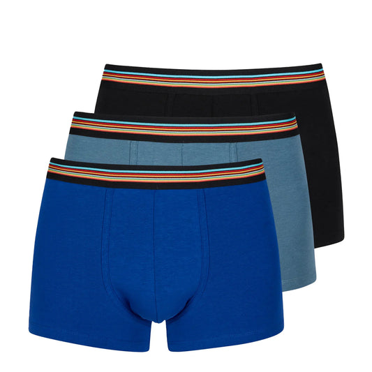 Paul Smith 3 Pack Trunks Mix Blue Multicolour - The Sporting Lodge