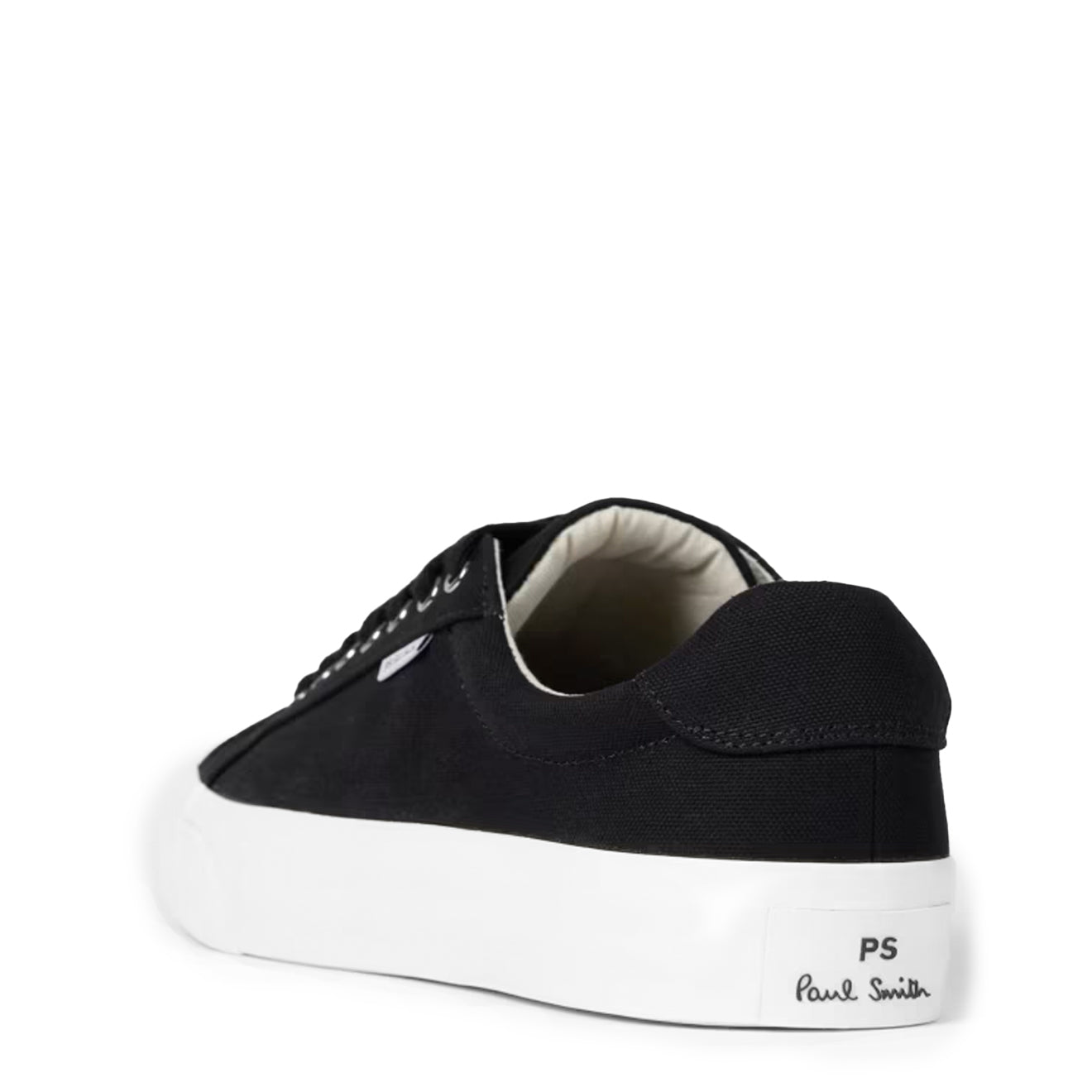 Paul Smith Amos Canvas Trainers Black