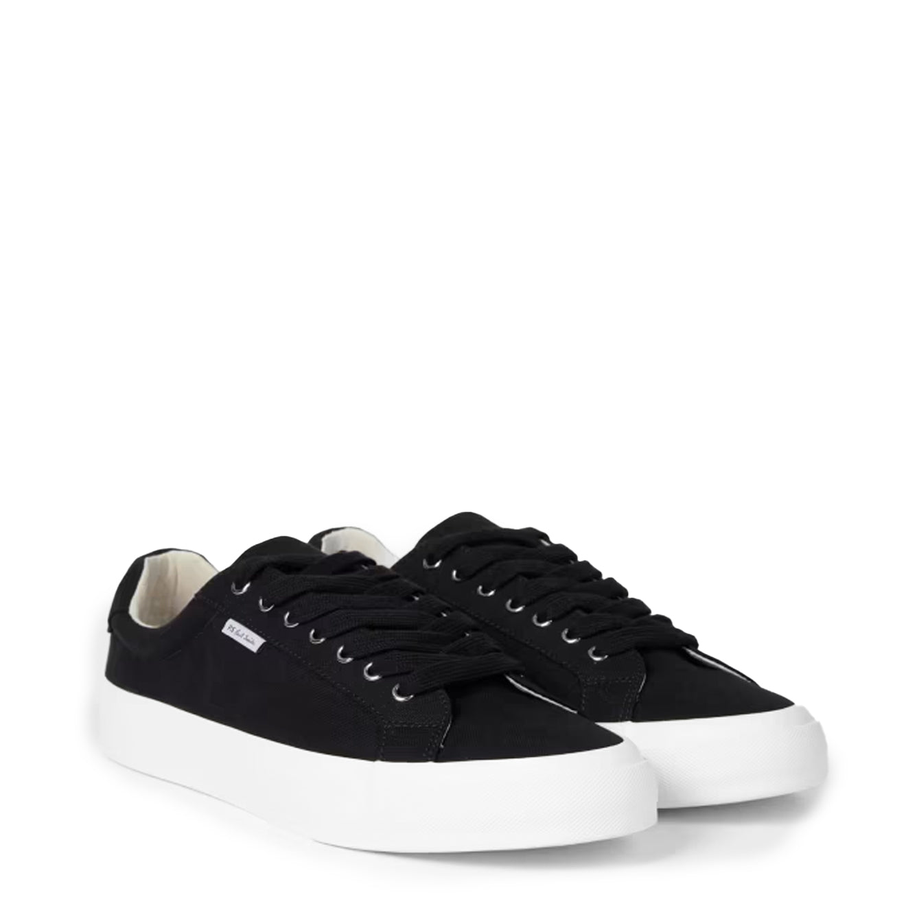 Paul Smith Amos Canvas Trainers Black