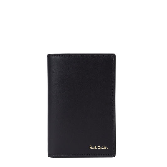 Paul Smith Bi-Fold Leather Wallet Black