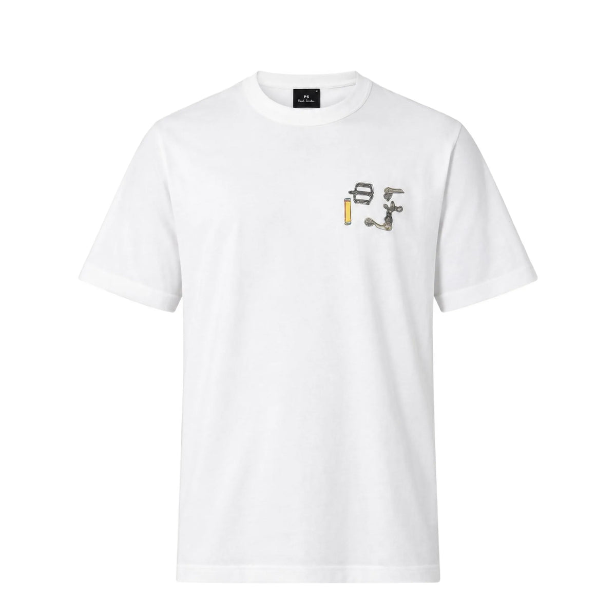 Paul Smith Bike Parts T-Shirt White