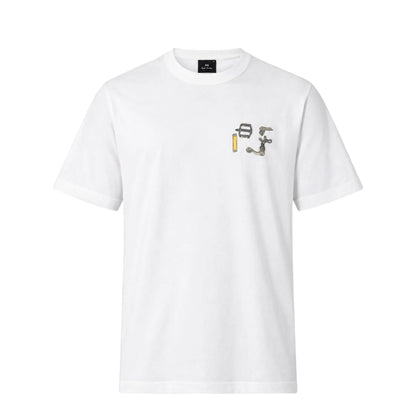 Paul Smith Bike Parts T-Shirt White